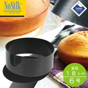 m[XeBbN NoStik etEhP[LV[giی^z[P[Lpj a18cm^6p 1Zbg Round Cake Sheet ꔲP[L^
