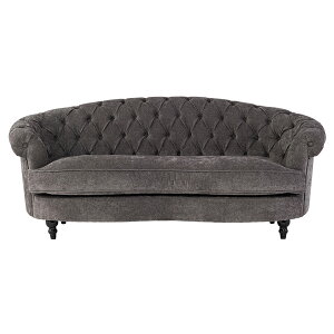 �A���Ƌ� �f�U�C�i�[�Y �\�t�@ ���ӂ� �\�t�@�[ �{�^�� 3�l�|�� 3�V�[�^�[ �A���e�B�[�N�� �O���[�t�@�u���b�N �t�����`�X�^�C�� 3�V�[�^�[ �\�t�@�[ MouSofa(���[�\�t�@) NM3F265K �\�t�@���X 