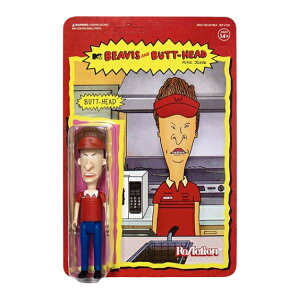 BEAVIS AND BUTT-HEADiro[XAhobgwbhjBeavis and Butt-Head ReAction Figure - Burger World Butt-Head SUPER7 / X[p[7 ANV tBMA gC zr[  AJG AJG 