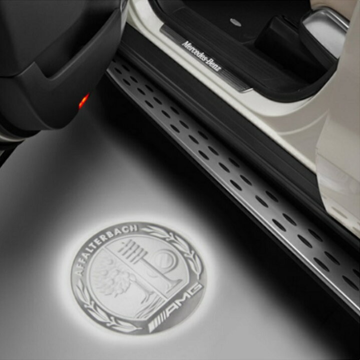 楽天市場】純正品 LED プロジェクター ロゴライト 2個セット AMG 