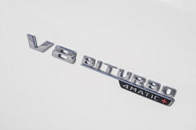 AMG 純正品 V8 BITURBO サイド エンブレム 2枚セット W222 Sクラス S63 2018年~ マイナー後 Mercedes Benz メルセデス ベンツS300 S400 S450 S560 S63 Sクラス クーペ カブリオレ C217 A217