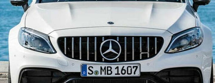 楽天市場】W205 C63 マイナー後 純正品 C63 パナメリカーナ グリル 