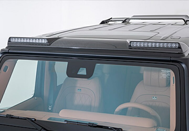 楽天市場】BRABUS ブラバス roof add-on part carbon ルーフ アドオン 
