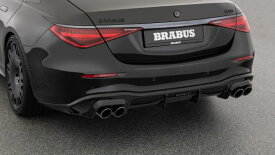 BRABUS ブラバス リアスポイラーインサート AMGライン用 メルセデスベンツ Sクラス W223 カスタム エアロパーツ ドレスアップ 外装 Mercedes Benz