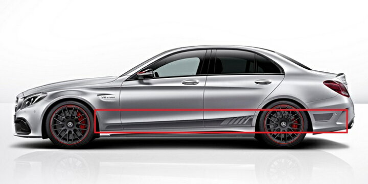 メルセデス・ベンツ(純正) AMG C 63 S Edition 1 専用 サイドデカール のパーツレビュー | Cクラス セダン(元気 p( ^ ^  )q) | みんカラ 車用サイドストライプ PVCステッカー、ベンツ W205 W204 W203 W212 Cクラス C180 C200 C300 C6