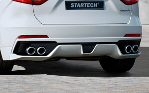 STARTECH X^[ebN Maserati Levante }ZeB @e AfBt[U[ with Silver Tailpipes