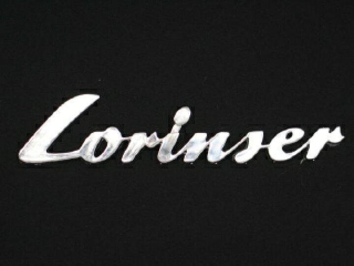 楽天市場】Lorinser ロリンザー 純正 リアエンブレム Mercedes Benz 