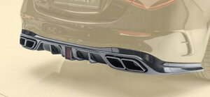 MANSORY マンソリー リアディフューザー Type-2 カーボン テールパイプ ブレーキライト付 メルセデス ベンツ Sクラス W223 Mercedes Benz