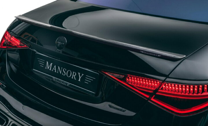 楽天市場】MANSORY マンソリー リアデッキスポイラー Type-2 カーボン 