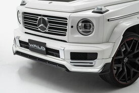 【 WALD ヴァルド 】 ABS製 フロントスポイラー メルセデス ベンツ Gクラス W463A 2018年〜 現行 ヴァルド スポーツライン ゲレンデヴァーゲン AMG G63 / G550 / G400d / G350d AMG LINE ※個人宅配送不可※