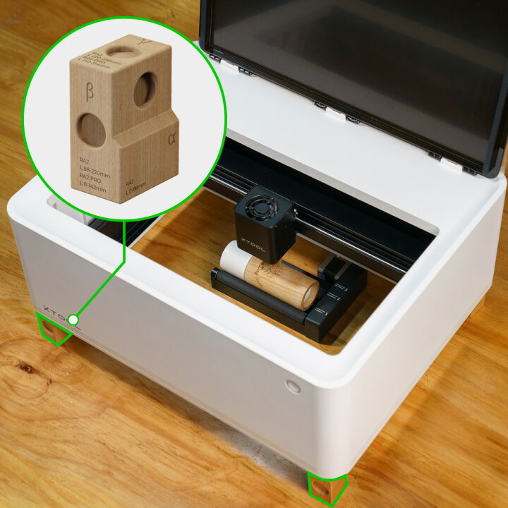 楽天市場】Makeblock xTool M1用 回転台 RA2Proセット（ロータリー 