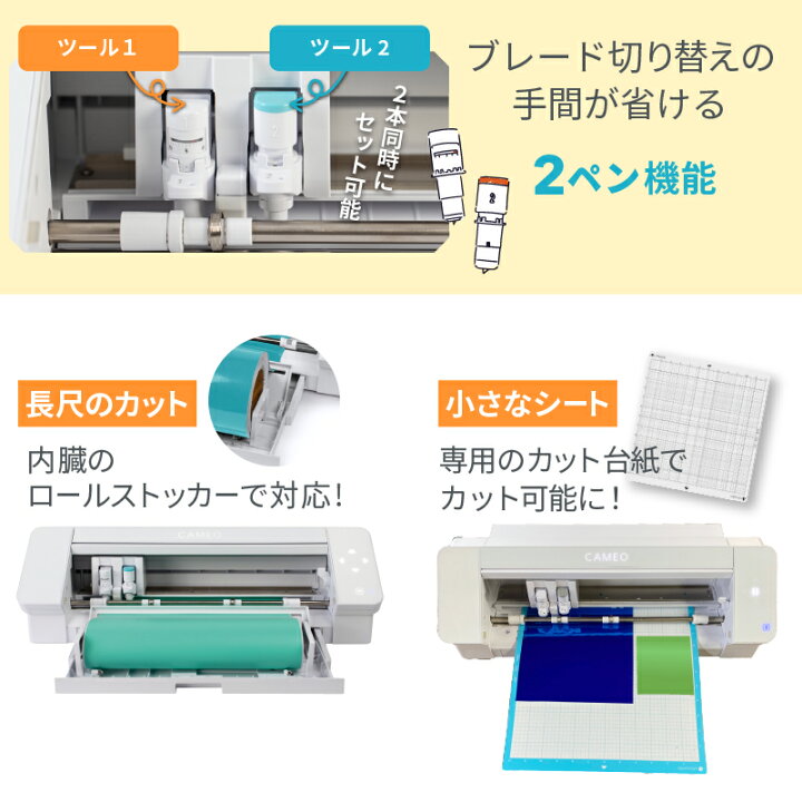 楽天市場】[キャンペーン中] シルエットカメオ4プラス カッティング 