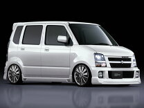 楽天市場】ワゴンr mh22s ハーフスポイラーの通販