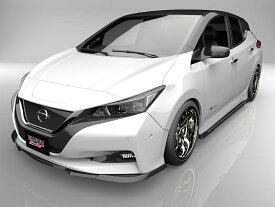 ■国産エアロパーツ!保証付き!!NEW MODEL/EUROUリーフ ZE1フロントアンダースポイラー サイドステップ 2点キット エアロパーツ
