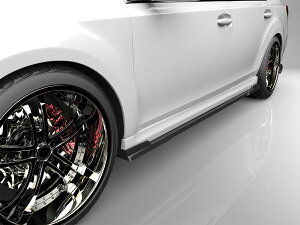 ■国産エアロパーツ!保証付き!!NEW MODEL/EUROUレガシィ B4 BM9 Sパッケージサイドステップ エアロパーツ