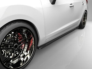 ■国産エアロパーツ!保証付き!!NEW MODEL/EUROUインプレッサスポーツ GP2 GP3 GP6 GP7 後期サイドステップ エアロパーツ