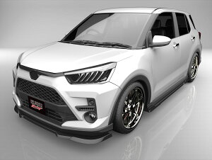 ■国産エアロパーツ!保証付き!!NEW MODEL/EUROUライズ A201A A200 A210A A202Aフロントアンダースポイラー サイドステップ 2点キット エアロパーツ