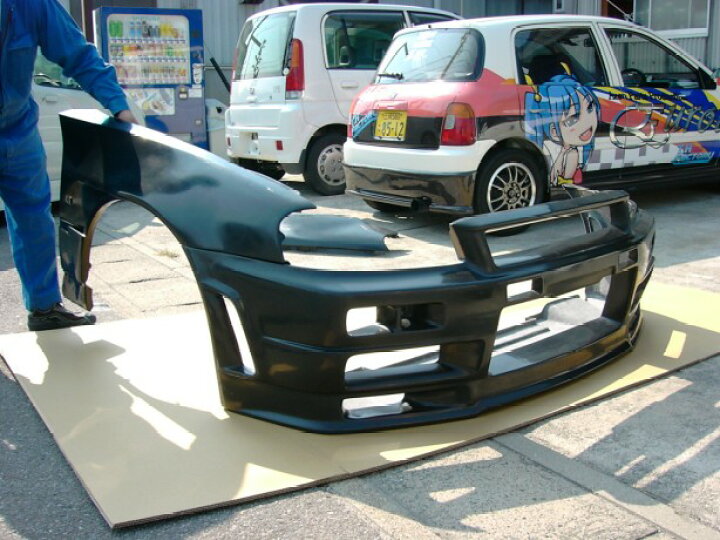 楽天市場】□国産エアロパーツ!保証付き!!NEW MODEL/EUROUスカイライン 