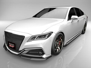 ■国産エアロパーツ!保証付き!!NEW MODEL/EUROUクラウン 220系 ハイブリッド AZSH20 AZSH21 GWS224フロントアンダースポイラー サイドステップ 2点キット エアロパーツ