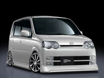 楽天市場】l150s（外装・エアロパーツ｜パーツ）：車用品<車用品 150ムーヴ　サイド・リアハーフスポイラー　エアロ