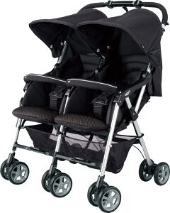双子用に新生児から使える2人乗りベビーカーで、軽くてママが一人でお出掛けしやすいのは？