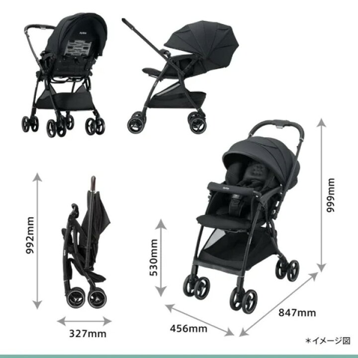 楽天市場】【アップリカ・Aprica】ラクーナクッションフリーAC（グレー 