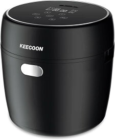 炊飯器 3合炊き KEECOON 糖質カット 一人暮らし 約50％糖質オフ 予約 保温 マイコン式 白米/無洗米/省エネ/早炊き/玄米/おかゆ/蒸し調理鍋 多機能 炊き分け ダイエット食 コンパクト 一人用 新生活 350W