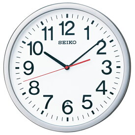 セイコー クロック SEIKO CLOCK 掛け時計 銀色メタリック 電波 アナログ KX229S