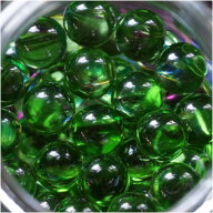 【ビー玉】 カラーマーブル 12.5mm 500入 グリーン