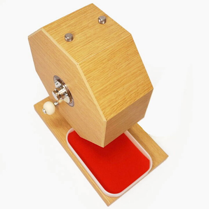 楽天市場】300球用 木製ガラポン ハッピー抽選器 国産 [玉253球付(金  