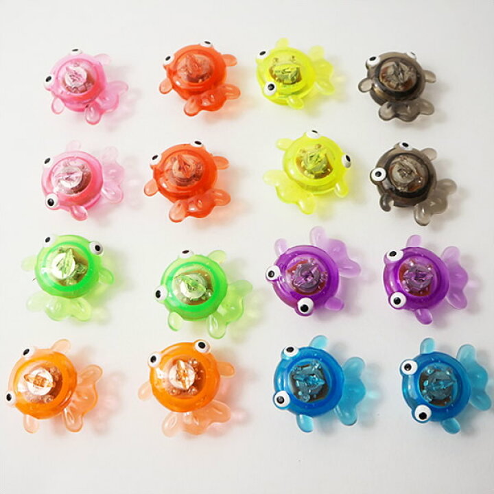 楽天市場 水に浮くすくい用おもちゃ ピカピカ光る金魚 約3 5cm 48個 販促イベント屋