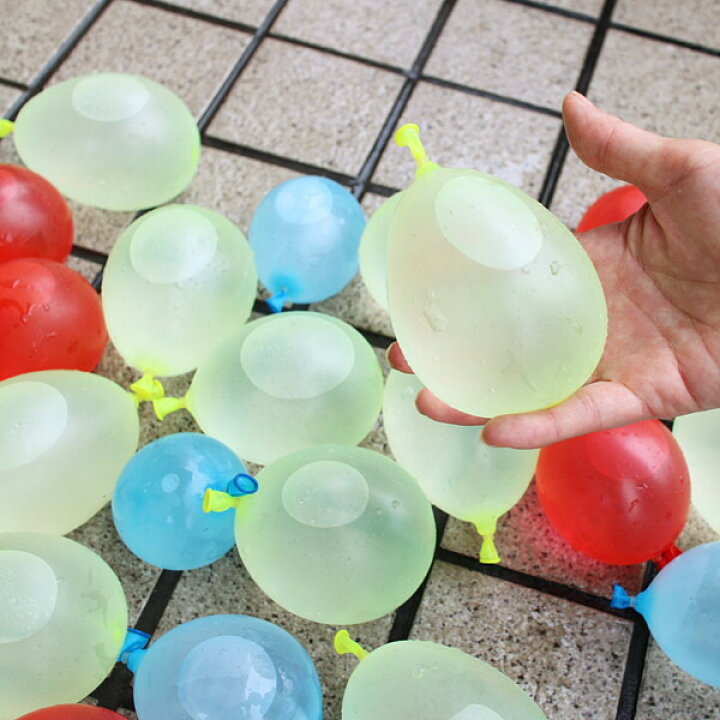 楽天市場 在庫限り特価 水風船 水玉風船 が一気に100個作れるキット 3パック 販促イベント屋 楽天市場 在庫限り特価 水風船 水玉風船 が一気に100個作れるキット 3パック 販促イベント屋