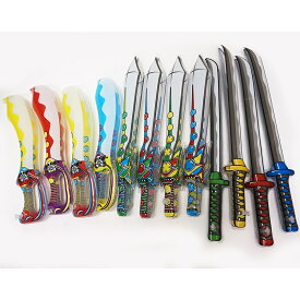 48〜68cm級ビニール玩具の剣　20個+予備4個