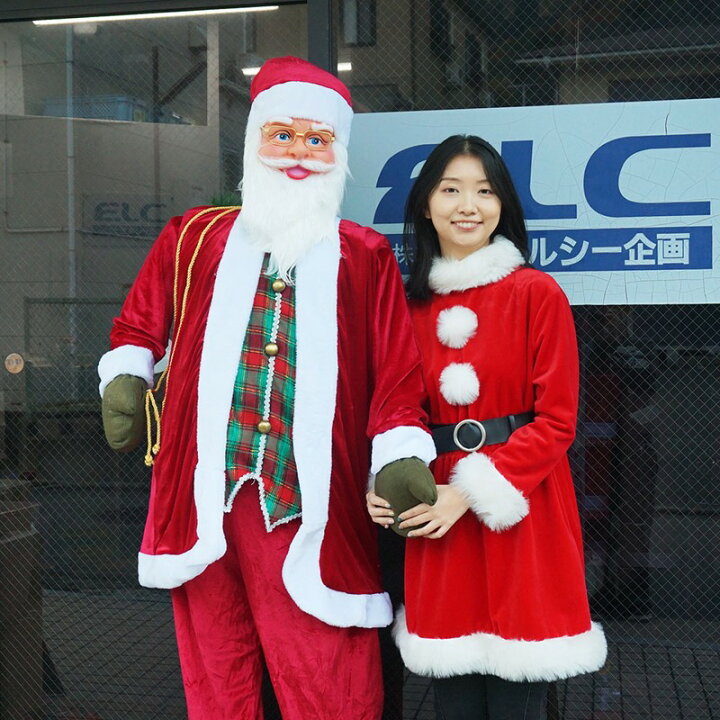 楽天市場】クリスマス 装飾 ダンシングサンタ H180cm/動画有 