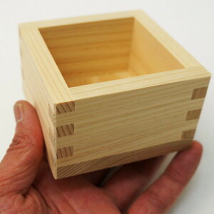 ひのき枡 1合 無地 83×83×52mm 1個