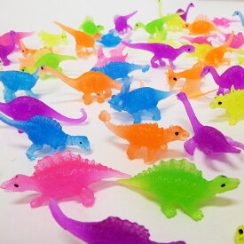 水に浮くすくい用おもちゃ　ぷかぷかソフト恐竜　100個 / メール便可