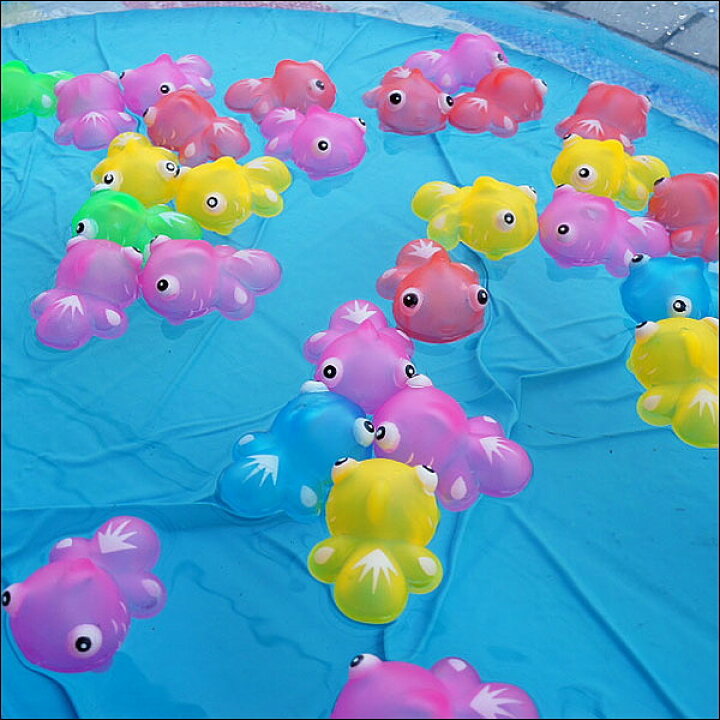 楽天市場 水に浮くすくい用おもちゃ うきうき金魚 大 約5 5cm 50個 動画有 販促イベント屋