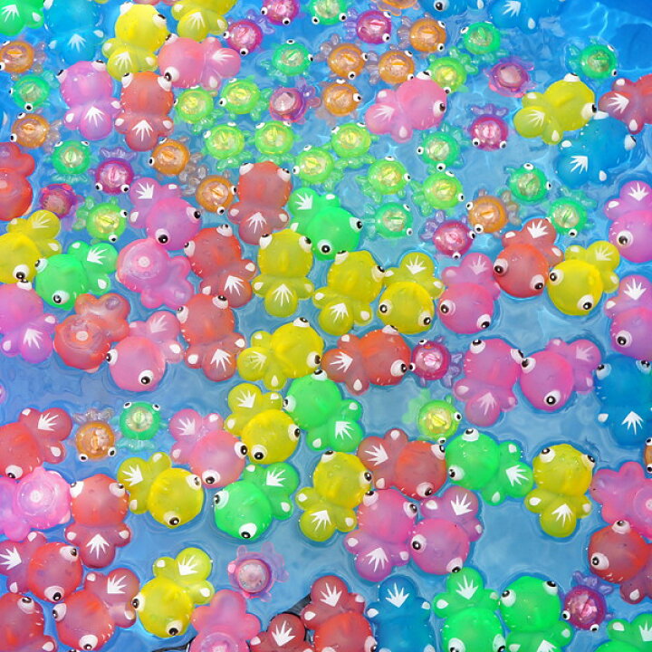 最大94 オフ ぷかぷか光る金魚とピコピコ金魚すくいどり大会 148個 ポイ100枚 動画有 Shipsctc Org