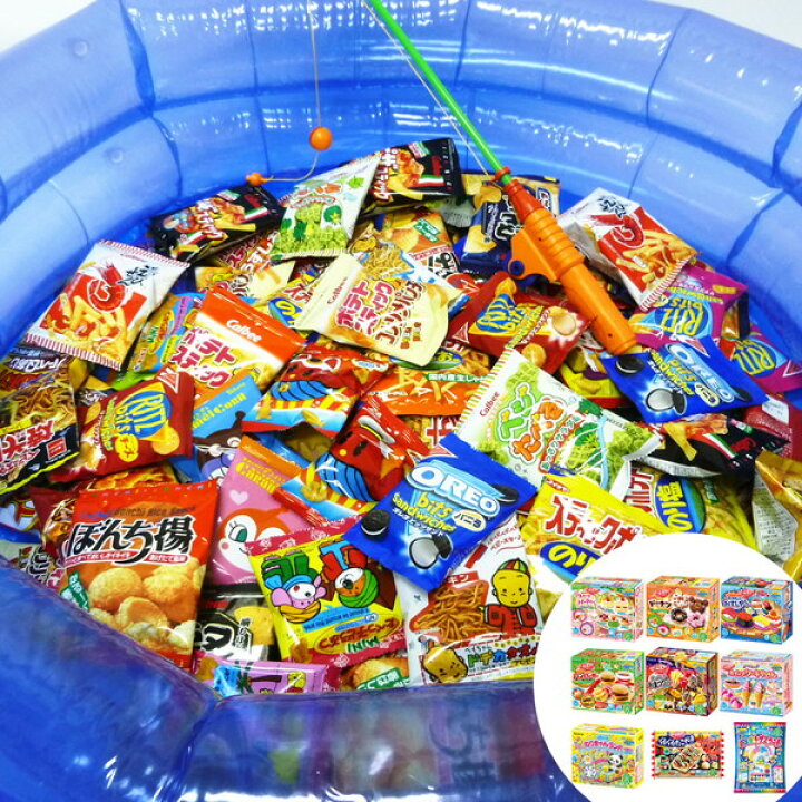 楽天市場 知育菓子が当る くじ付お菓子つりつり抽選会景品セット 80名様用 販促イベント屋