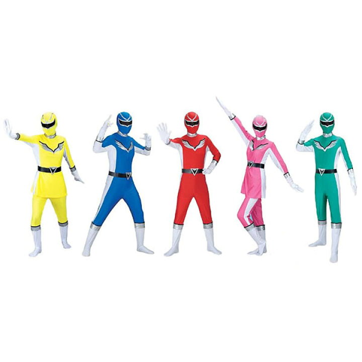 楽天市場】お買い得 パーティーレンジャー 5人セット [戦隊ヒーロー 