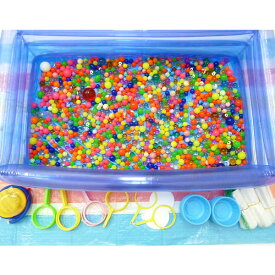 スーパーボールすくい大会セット角プール付(1000個) /動画有