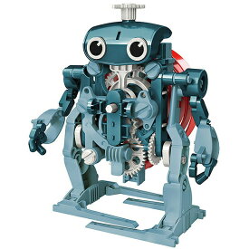 ロボット工作　ゼンマイで動く　ロボタイミー/ STEM教育 ソーラー ロボット 科学玩具 DIY知育玩具キット 組立