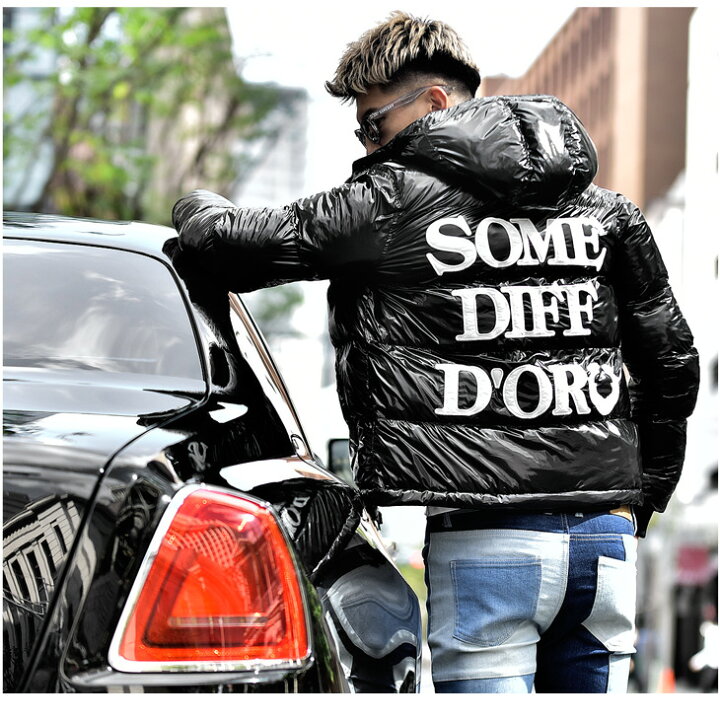 楽天市場 送料無料 ジャケット メンズ アウター 中綿ジャケット 黒 ブラック 白 ダウンジャケット ホワイト カジュアル ブランド ブルゾン 中綿 エナメル 光沢 大きいサイズ Ll Xl オシャレ お洒落 派手 ちょいワル 夏 夏服 夏物 お兄系 オラオラ系 悪羅悪羅 Somediff