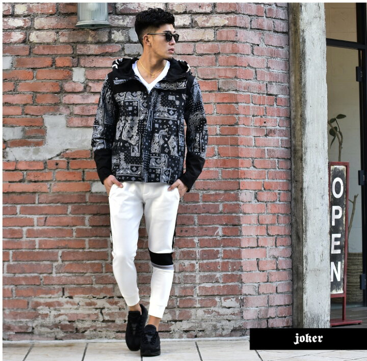 楽天市場 ジョガーパンツ メンズ ブランド ジョガー パンツ スウェット スウェットパンツ ロゴ シンプル カジュアル サイドライン ライン スポーツ 黒 ブラック 白 ホワイト おしゃれ お洒落 大きいサイズ Ll Xl ちょいワル ビター系 Bitter系 オラオラ系 冬 冬服 冬物