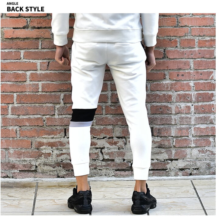 楽天市場 ジョガーパンツ メンズ ブランド ジョガー パンツ スウェット スウェットパンツ ロゴ シンプル カジュアル サイドライン ライン スポーツ 黒 ブラック 白 ホワイト おしゃれ お洒落 大きいサイズ Ll Xl ちょいワル ビター系 Bitter系 オラオラ系 冬 冬服 冬物