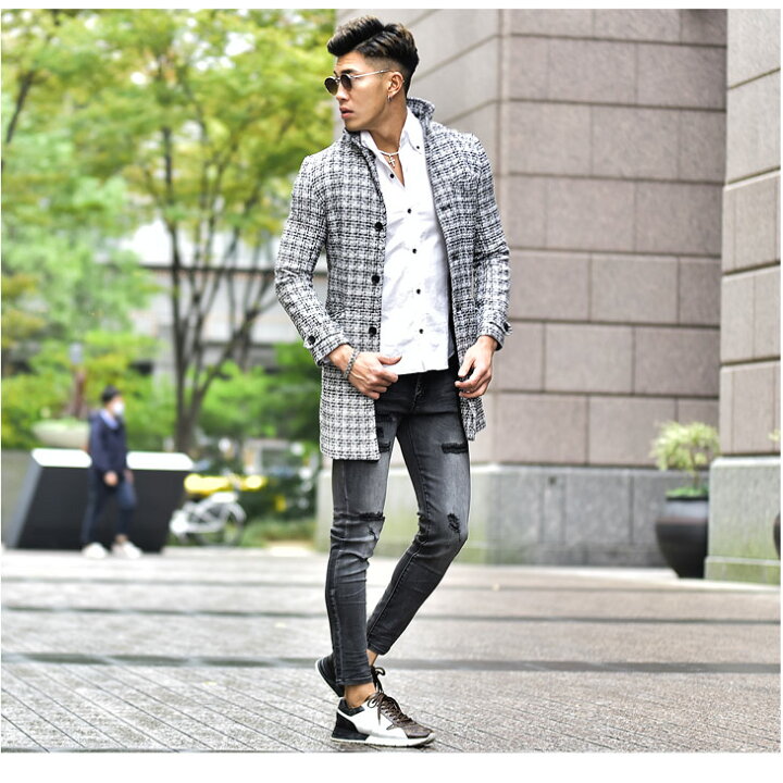 楽天市場 スキニー ジーンズ スキニーパンツ メンズ スキニー パンツ ダメージデニム ダメージ スキニーデニム ストレッチ 黒 ブラック インディゴ ブルー ブリーチ 黒スキニー スリム ストレッチデニム カジュアル ちょいワル ビター系 オラオラ系 大きいサイズ Ll Xl