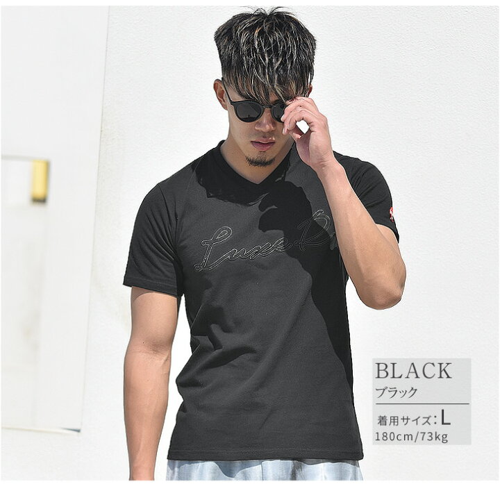 大人気新作 Tシャツ ロゴt メンズ おしゃれ 半袖 大きいサイズ Dress カモフラージュロゴver ブラック