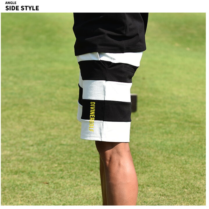 楽天市場 Diviner Golf ゴルフウェア メンズ ハーフパンツ 短パン パンツ 丈 ストレッチ 伸縮 大きいサイズ おしゃれ ブランド ショートパンツ コーディネート ボーダー ゴルフ服 コンペ 景品 夏 夏服 夏物 メンズファッション スポーツ カジュアル シンプル ディバ