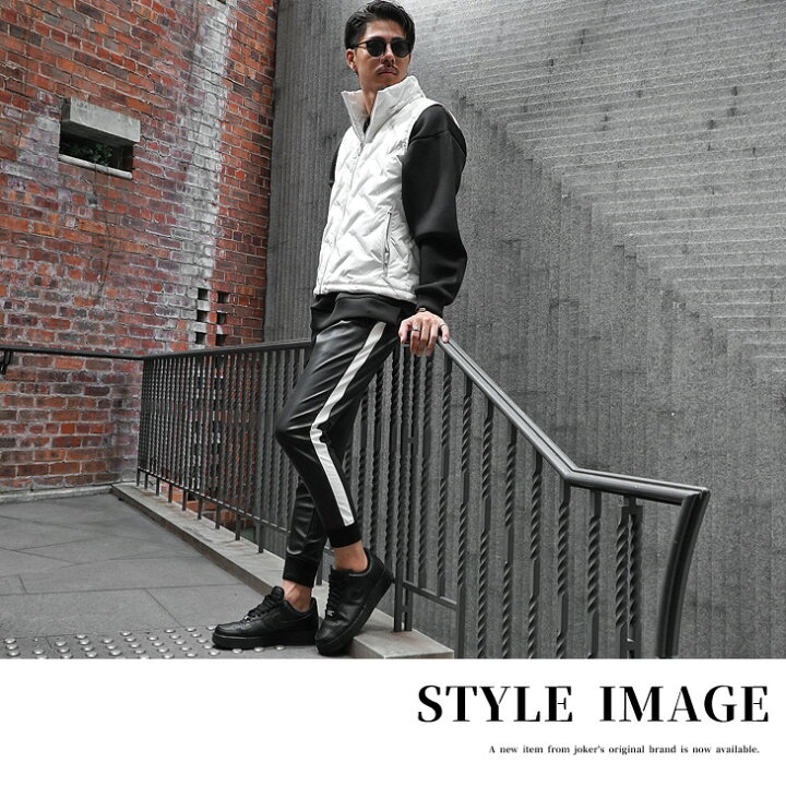 楽天市場 中綿ベスト メンズ ベスト アウターダウンベスト ダウンジャケット 黒 白 おしゃれ ダウン アウター 防寒 防寒着 撥水 ジャケット ちょいワル やんちゃ 夏 夏服 夏物 お兄系 オラオラ系 Joker