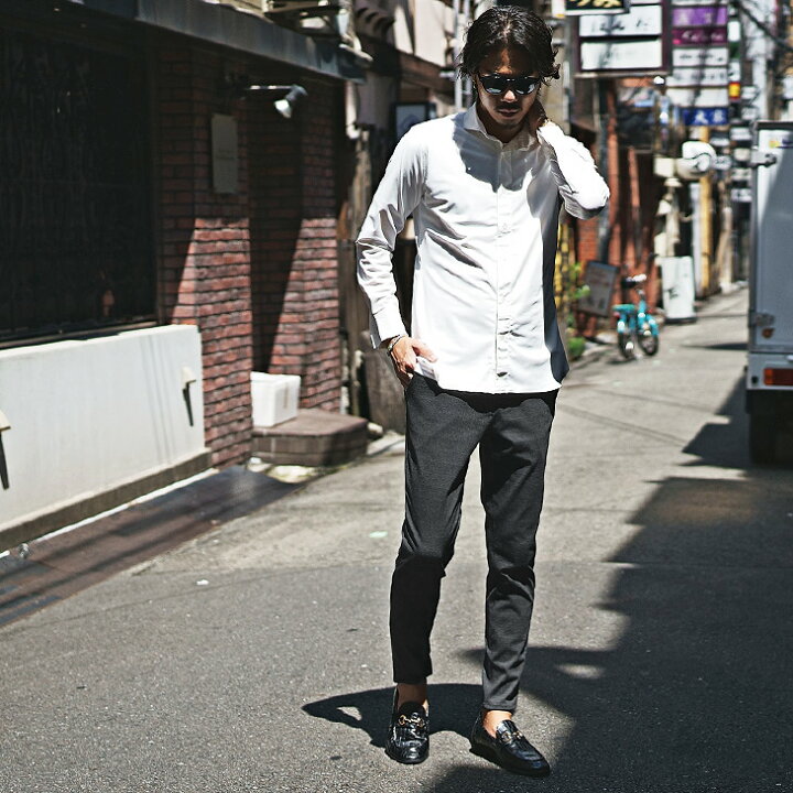 楽天市場 テーパードパンツ メンズ アンクルパンツ メンズ チェックパンツ メンズ ストレッチパンツ ロングパンツ テーパード 柄パンツ スリム 細身 タイト ズボン スーツ フォーマル きれいめ 大きいサイズ Ll Xl 秋 秋服 秋物 秋冬 メンズファッション お兄系 オラオラ